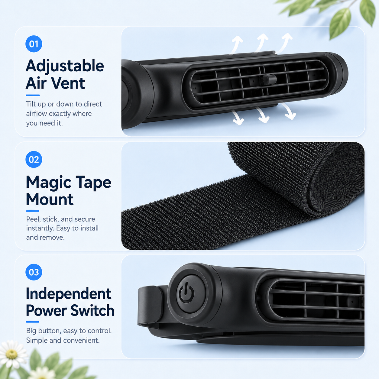 NivoDrive - Car Seat Cooling Fan