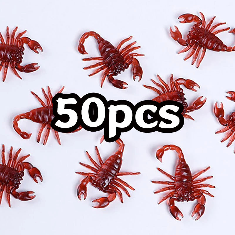 Fake Bugs Prank Pack – fake scorpions for the 50-piece pack