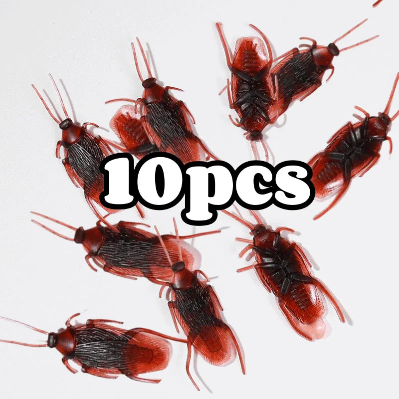Fake Bugs Prank Pack – fake cockroaches for the 10-piece pack