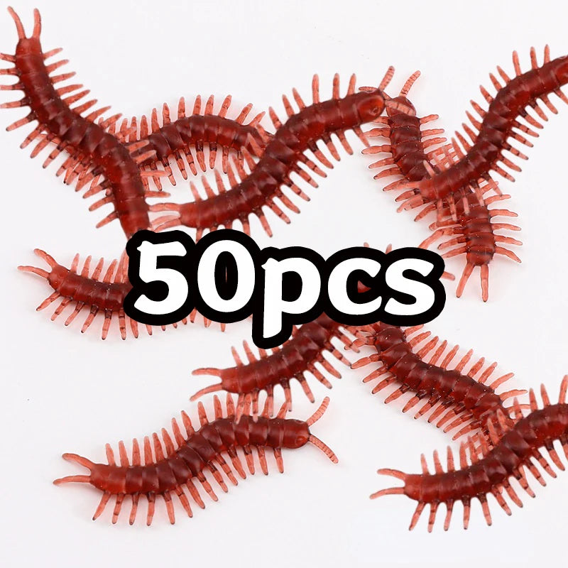 Fake Bugs Prank Pack – fake centipedes for the 50-piece pack