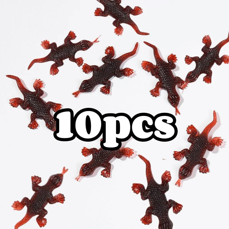 Fake Bugs Prank Pack – fake geckos for the 10-piece pack