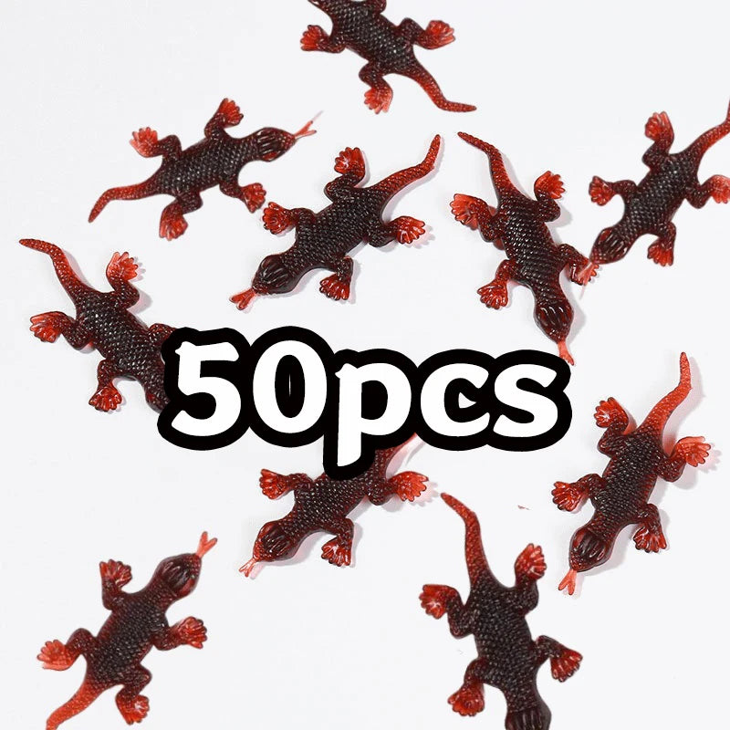 Fake Bugs Prank Pack – fake geckos for the 50-piece pack