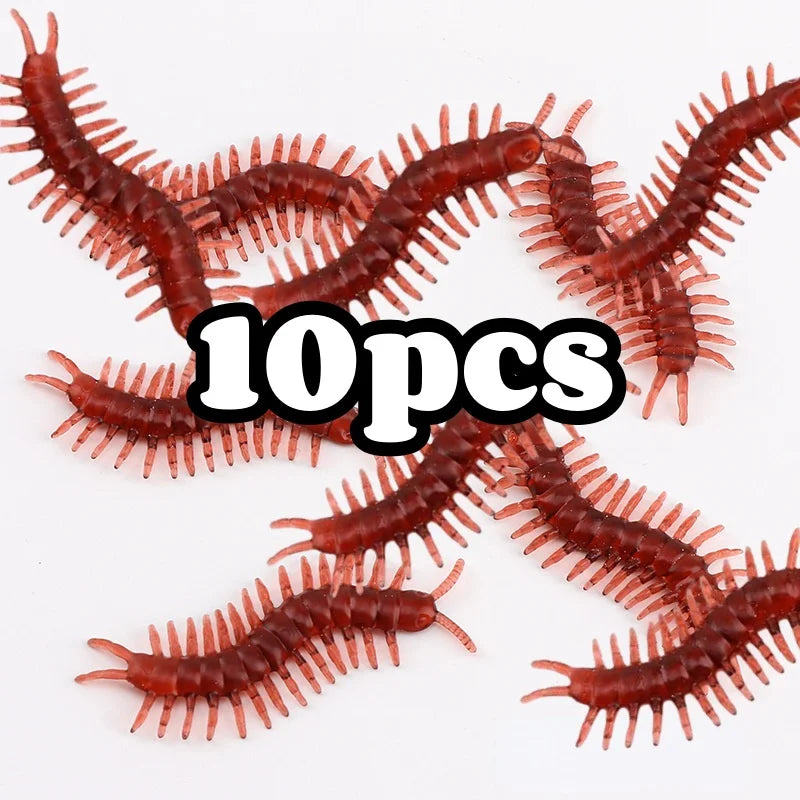 Fake Bugs Prank Pack – fake centipedes for the 10-piece pack