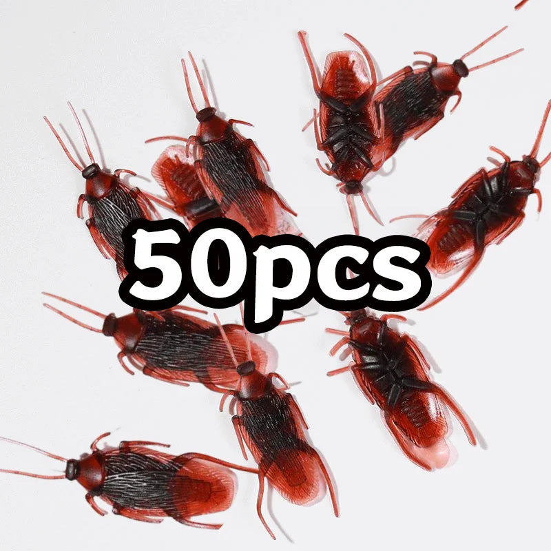 Fake Bugs Prank Pack – fake cockroaches for the 50-piece pack