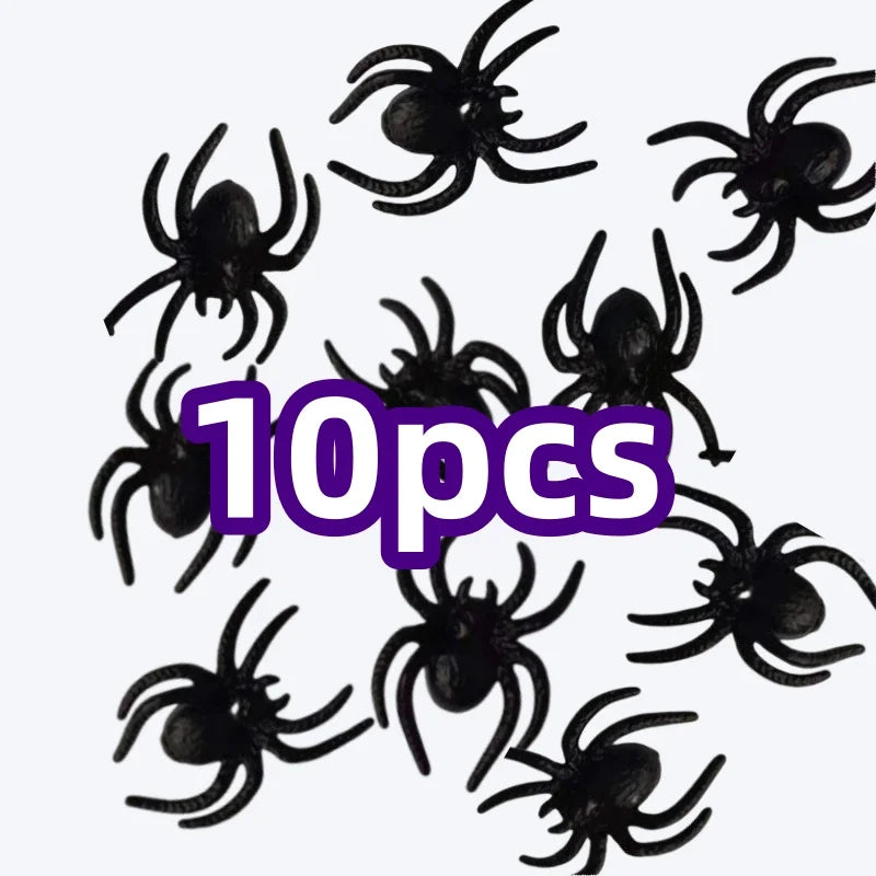 Fake Bugs Prank Pack – fake spiders for the 10-piece pack