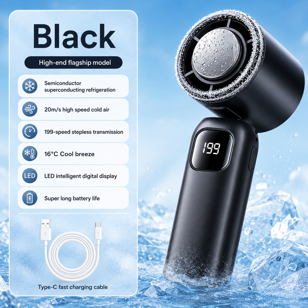 NivoGo - Rechargeable Handheld Turbo Fan